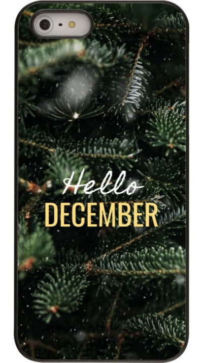 iPhone 5/5s / SE (2016) Case Hülle - Winter 25 Winter hello december