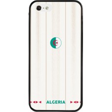 iPhone 5/5s / SE (2016) Case Hülle - Silikon schwarz Algerien 2026 personalisierbares Fussballtrikot