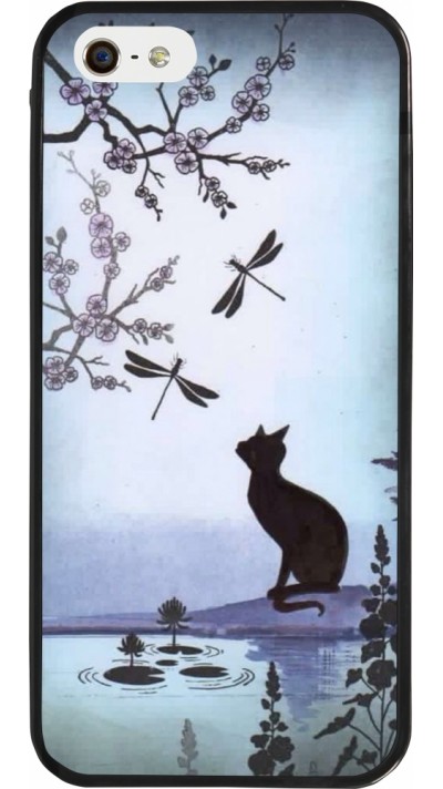 iPhone 5/5s / SE (2016) Case Hülle - Silikon schwarz Spring 19 12
