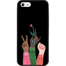 iPhone 5/5s / SE (2016) Case Hülle - Silikon schwarz Womens day 2026 2