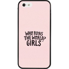 iPhone 5/5s / SE (2016) Case Hülle - Silikon schwarz Womens day 2026 3