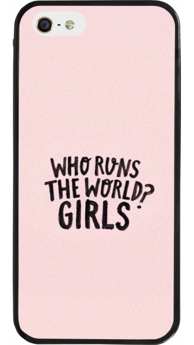 iPhone 5/5s / SE (2016) Case Hülle - Silikon schwarz Womens day 2026 3