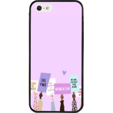 iPhone 5/5s / SE (2016) Case Hülle - Silikon schwarz Womens day 2026 9