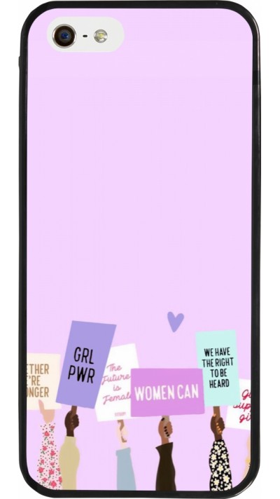 iPhone 5/5s / SE (2016) Case Hülle - Silikon schwarz Womens day 2026 9