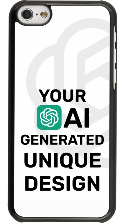 iPhone 5c Case Hülle - 100% einzigartig erstellt dank Deiner Kreativität und künstlicher Intelligenz (KI)