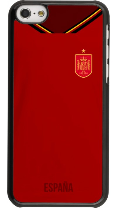 iPhone 5c Case Hülle - Spanien 2022 personalisierbares Fußballtrikot