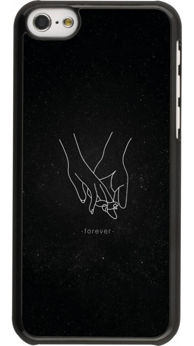 iPhone 5c Case Hülle - Valentine 2023 hands forever