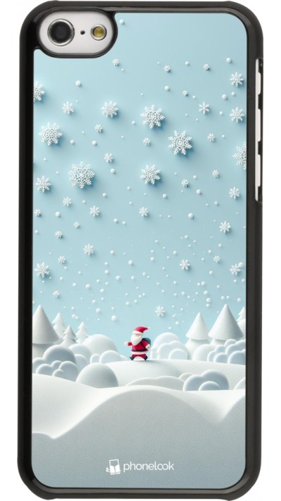 iPhone 5c Case Hülle - Weihnachten 2023 Kleiner Vater Schneeflocke