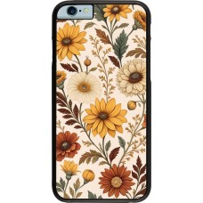 iPhone 6/6s Case Hülle - Autumn 25 Flower pattern