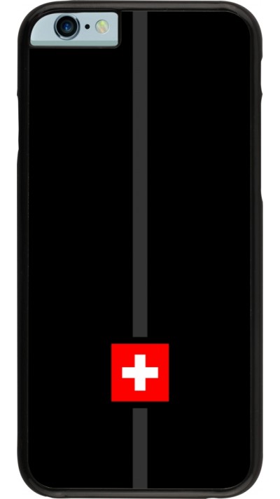 iPhone 6/6s Case Hülle - Kanton CH schwarz