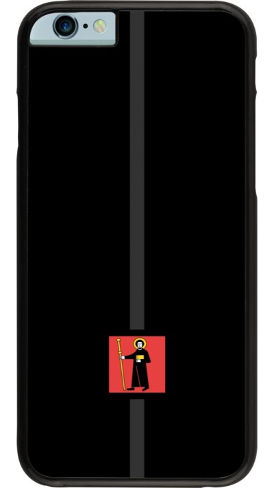 iPhone 6/6s Case Hülle - Kanton GL schwarz