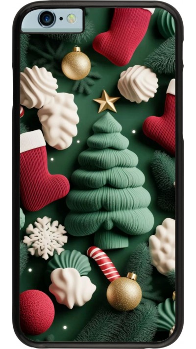 Coque iPhone 6/6s - Christmas 25 Christmas textiles