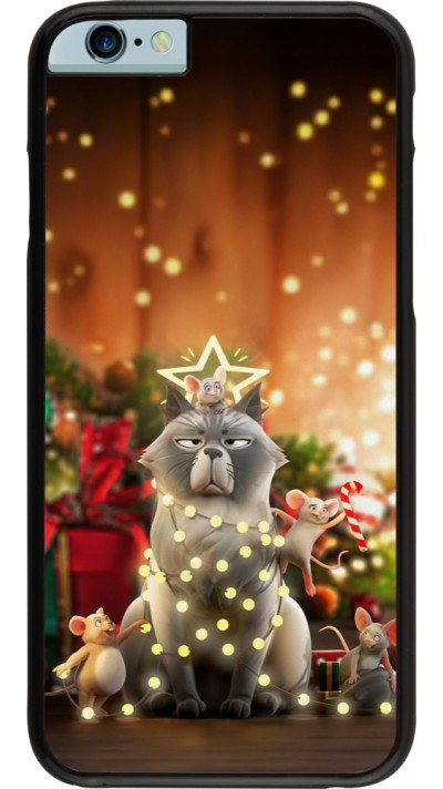 Coque iPhone 6/6s - Christmas 25 Xmas Cat