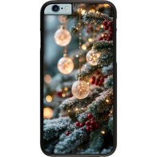 iPhone 6/6s Case Hülle - Christmas 25 Xmas Decorated Tree