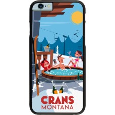 iPhone 6/6s Case Hülle - Crans-Montana Mountain Jacuzzi