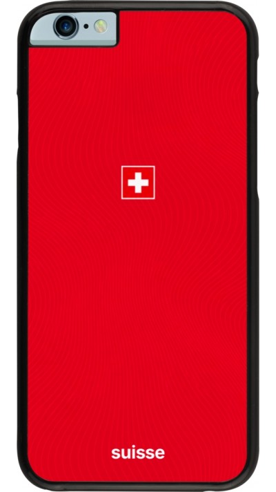 iPhone 6/6s Case Hülle - Schweiz 2026 personalisierbares Fussballtrikot