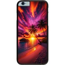 iPhone 6/6s Case Hülle - Malediven Abenddämmerung Glückseligkeit