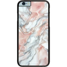 iPhone 6/6s Case Hülle - Rosa Leuchtender Marmor