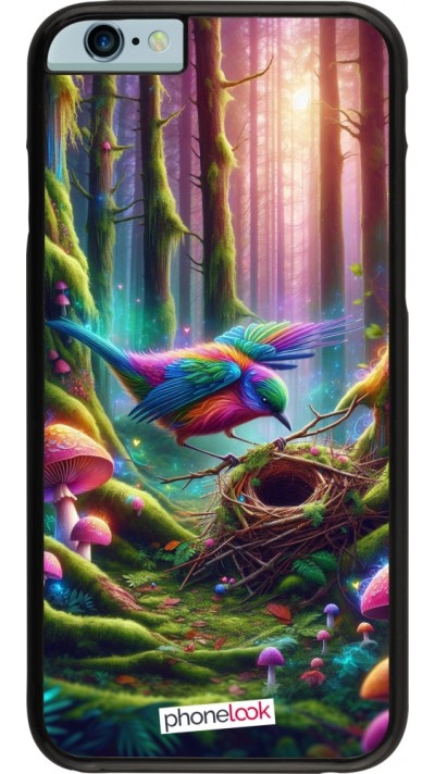 iPhone 6/6s Case Hülle - Vogel Nest Wald