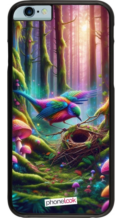 iPhone 6/6s Case Hülle - Vogel Nest Wald