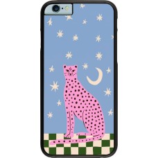 iPhone 6/6s Case Hülle - Pink leopard with stars 2026
