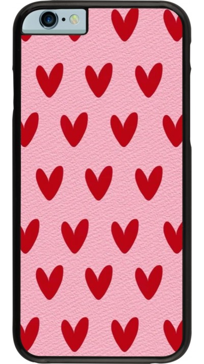 iPhone 6/6s Case Hülle - Saint Valentines Day 26 Pattern heart