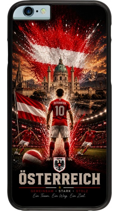 iPhone 6/6s Case Hülle - Fussball Österreich splash 2026
