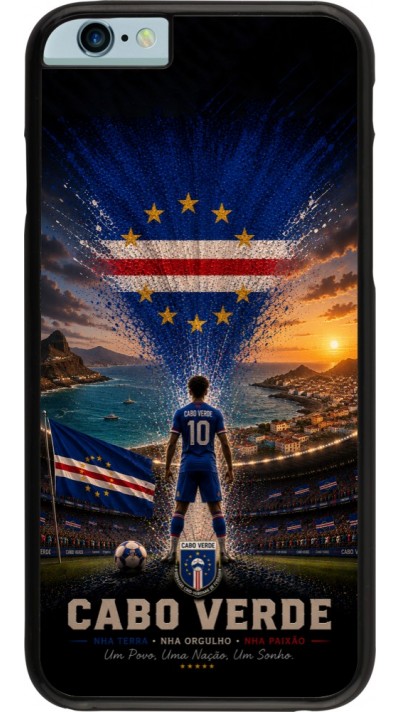 iPhone 6/6s Case Hülle - Fussball Kap Verde splash 2026