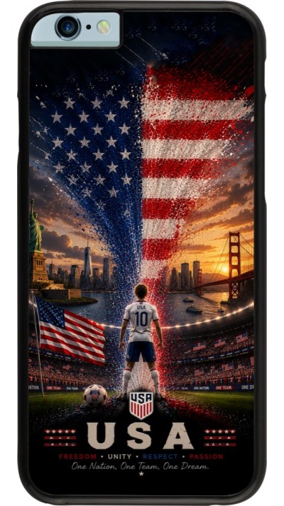 iPhone 6/6s Case Hülle - Fussball Vereinigten Staaten splash 2026