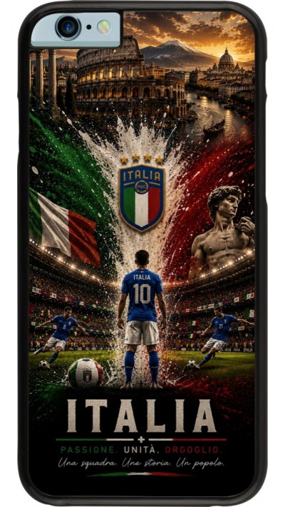 iPhone 6/6s Case Hülle - Fussball Italien splash 2026