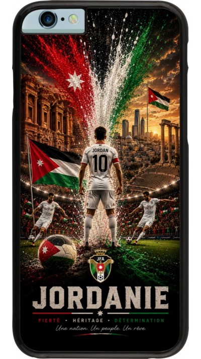 iPhone 6/6s Case Hülle - Fussball Jordanien splash 2026