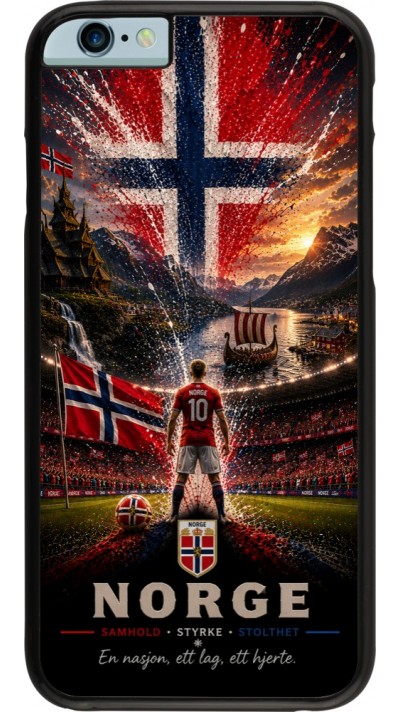 iPhone 6/6s Case Hülle - Fussball Norwegen splash 2026