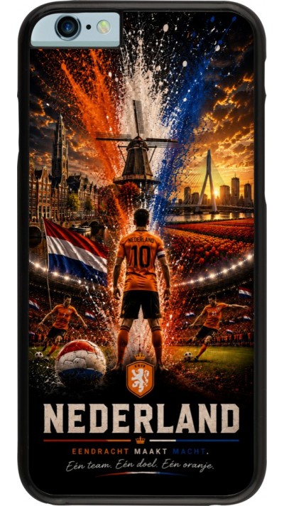 iPhone 6/6s Case Hülle - Fussball Niederlande splash 2026