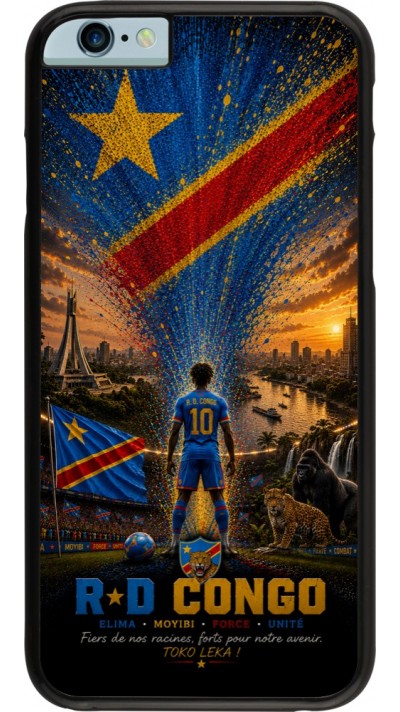 iPhone 6/6s Case Hülle - Fussball Demokratische Republik Kongo splash 2026