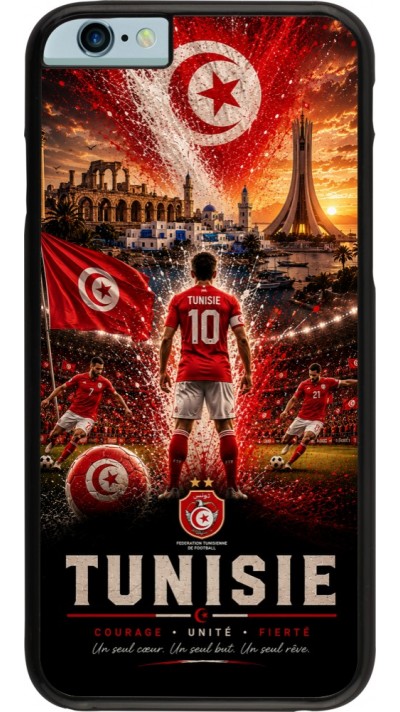 iPhone 6/6s Case Hülle - Fussball Tunesien splash 2026
