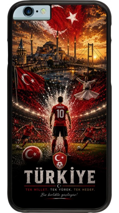 iPhone 6/6s Case Hülle - Fussball Türkei splash 2026