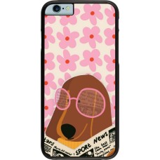 iPhone 6/6s Case Hülle - Dog with newspaper 2026