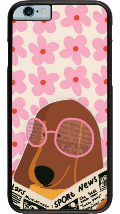 iPhone 6/6s Case Hülle - Dog with newspaper 2026