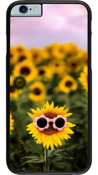 iPhone 6/6s Case Hülle - Sunflower with glasses 2026