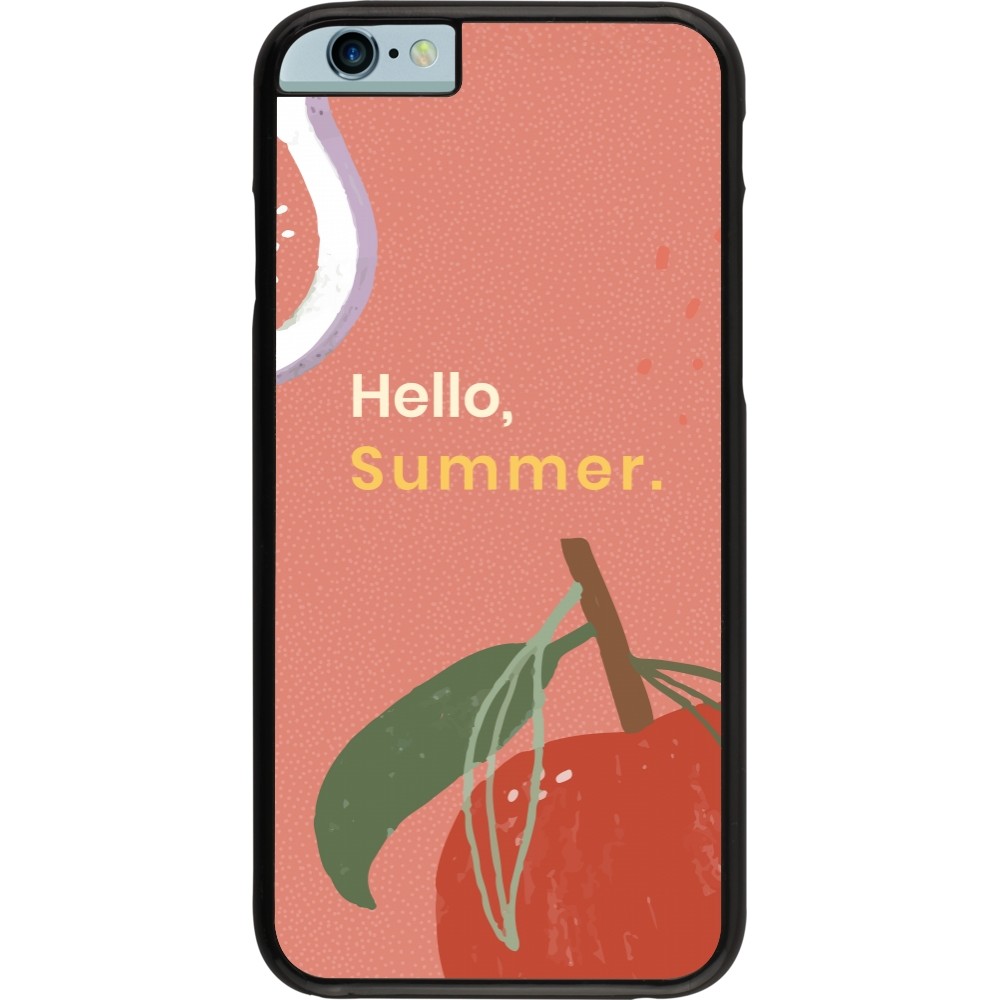 iPhone 6/6s Case Hülle - Summer 2025 Hello summer