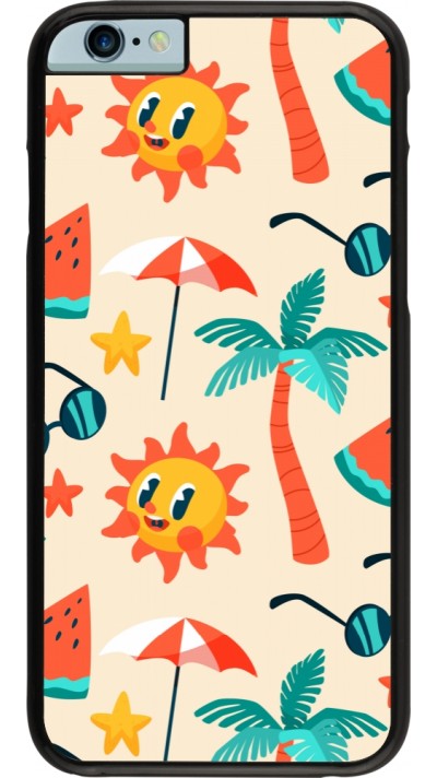 iPhone 6/6s Case Hülle - Summer 2025 Pattern soleil
