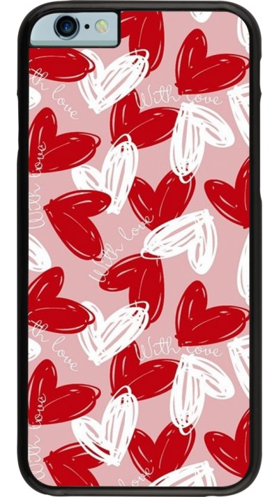 iPhone 6/6s Case Hülle - Valentine 2024 with love heart