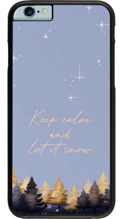 iPhone 6/6s Case Hülle - Winter 25 Winter illustration of trees