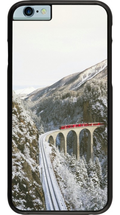 iPhone 6/6s Case Hülle - Winter 25 Winter polar express