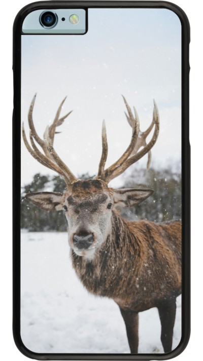 iPhone 6/6s Case Hülle - Winter 25 Winter reindeer