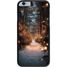 iPhone 6/6s Case Hülle - Winter 25 Winter snowy road