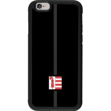 iPhone 6/6s Case Hülle - Silikon schwarz Kanton JU schwarz
