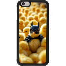 iPhone 6/6s Case Hülle - Silikon schwarz Easter 2026 Chicken Batman