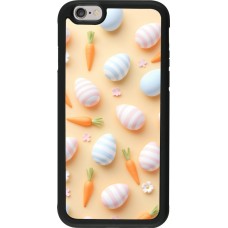 iPhone 6/6s Case Hülle - Silikon schwarz Easter 2026 Pattern Easter