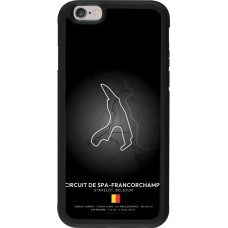 iPhone 6/6s Case Hülle - Silikon schwarz F1 Track 2025 Belgium